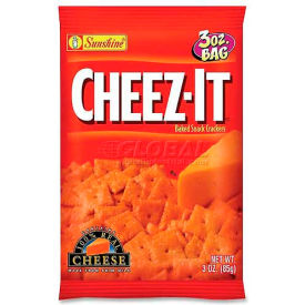 Cheez-It Crackers, Cheddar, 3 Oz, 6/Box
