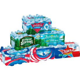 Premium Spring Bottled Water, 16.91 Oz, 24/Carton