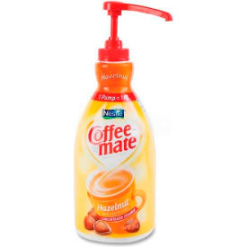 Non-Dairy Liquid Pump Bottle, Hazelnut, 50.7 oz.