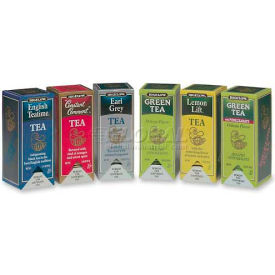 Six Tea, Assorted Flavor, Single Cup Bags, 168/Carton