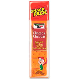 Sandwich Crackers, Cheddar, 1.8 Oz, 12/Box