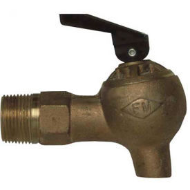 Brass Control Flow Lab Safety Drum Faucet