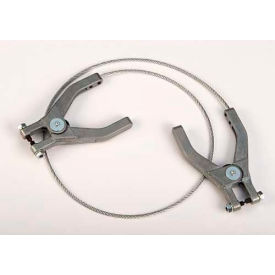 3' Flexible Antistatic Wire - Dual Hand Clamps