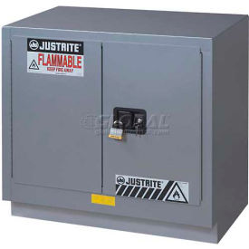 23 Gallon 2 Door, Manual, Under Fume Hood Cabinet, 36"W x 21-5/8"D x 35-3/4"H, Yellow