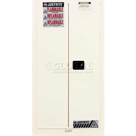 Drum Cabinet 55 Gal. Capacity Vertical Manual Close Flammable W/ Drum Support