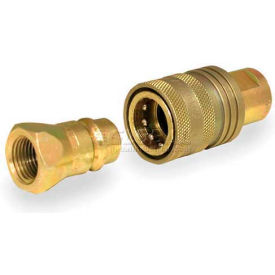Hydraulic Quick Coupler, 1/2" Body Coupler Set (Ball) 1/2"FNPT