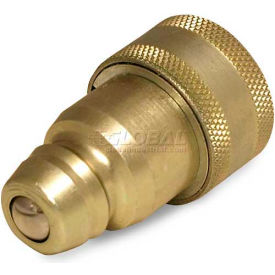 Hydraulic Quick Coupler, ISO Male Tip To JD "Cone" Style Body
