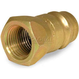 Hydraulic Quick Coupler, 1/2" ISO Male Tip (Ball) 1/2"FNPT