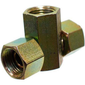 Hydraulic Adapter, 1/2" Female Pipe X 1/2" Female Pipe Swivel Tee