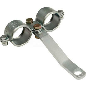 Hydraulic Quick Coupler 39041870, Stamped Steel 1/2" Double Breakaway Clamps