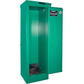 4, D & E Cylinder, Vertical Medical Fire Lined Gas Cabinet, 14"W x 13-5/8"D x 46"H