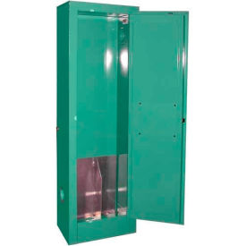 Vertical Medical Gas Cabinet, 14"W x 9"D x 44"H, Manual Close