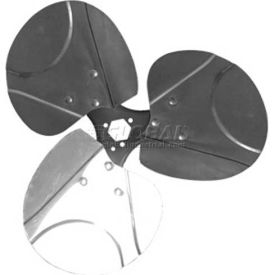 Three Wing Free Air Fan Blade, Aluminum, Counterclockwise Rotation, 16" Diameter, 16 Degree Pitch