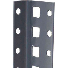 Offset Angle Post 1" x 1-7/8" x 4'1"H, 1-1/2" O.C., Dark Gray