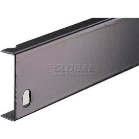 Base for Nut and Bolt Shelving 2"H x 36"W, Dark Gray
