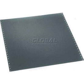 Back and Side Panel For Nut and Bolt Units 24" x 51", Dark Gray