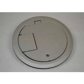 Floor Box CRFB Series Cover Assembly Tamper Resistant, Gray