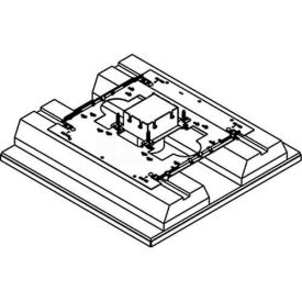 Omnibox Series 1-Gang Floor Box, Fire Classified Flush