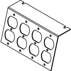 Floor Box Plate (4) Duplex Devices Kos