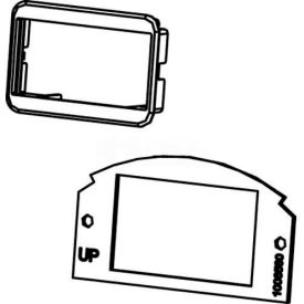 Poke-Thru 1/2-Gang Pass Through Plate