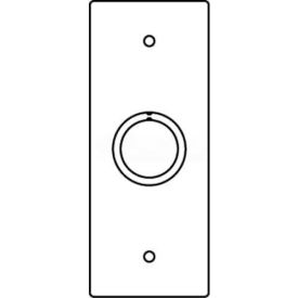 Floor Bx 1-Gng Combo Device Plate, 1/2" & 3/4" Trade Size Sectional