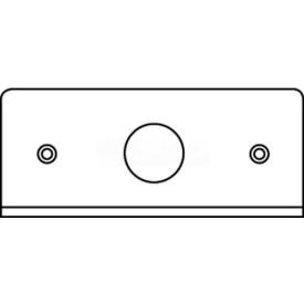 Poke-Thru 1-Gang Plate, 3/4" Ko