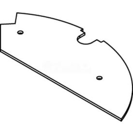 Floor Box Blank Device Plate, For Round Raised Floor Box