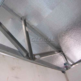 SolexLT Radiant Insulation Barrier, 250'L X 1/8"H, Reflect & Perforated