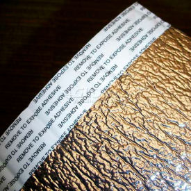 Solex Radiant Insulation Barrier, 125'L X 1/4"H, Reflect (2x) & Perforated