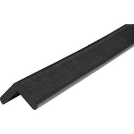 Corner Bumper Guard, Type H, 196-3/4"L x 1-7/8"W x 1-7/8"H, Black