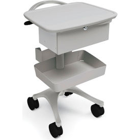 Phlebotomy Medical Cart, Cool Gray