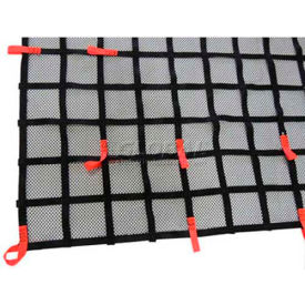 Truck Cargo Net W/ Tie-Down Loops/Debris Liner, 83" x 65"