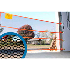 Loading Dock Door Debris Containment Netting, 4 Feet x 6 Feet
