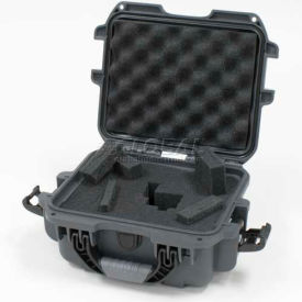 Nanuk 905 Case w/Foam, 12-1/2"L x 10"W x 6"H, Graphite