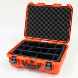 930 Case w/Padded Divider, 19-13/16"L x 16"W x7-5/8"H, Orange