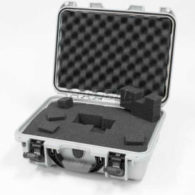 Nanuk 920 Case w/Foam, 16-11/16"L x 13-3/8"W x 6-13/16"H, Silver