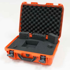 Case w/Foam, 18-11/16"L x 14-13/16"W x 7"H, Orange