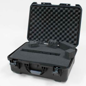 940 Case w/Foam, 21-11/16"L x 16-7/8"W x 8-1/2"H, Black