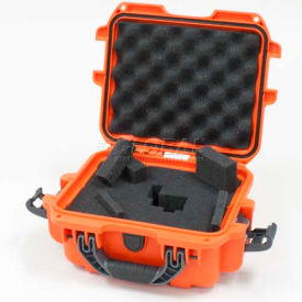 Nanuk Case w/Foam, 12-1/2"L x 10"W x 6"H, Orange
