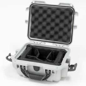 905 Case w/Padded Divider, 12-1/2"L x 10"W x 6"H, Silver