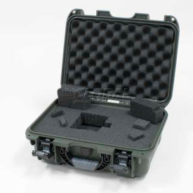 915 Case w/Foam, 15-3/8"L x 12-1/8"W x 6-13/16"H, Olive