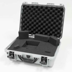 Case w/Foam, 18-11/16"L x 14-13/16"W x 7"H, Silver