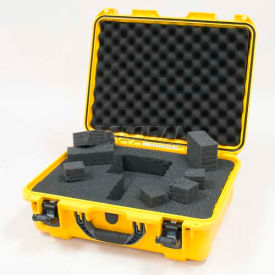 930 Case w/Foam, 19-13/16"L x 16"W x 7-5/8"H, Yellow