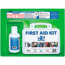 Physicians Care Eye Flush Solution with First Aid Kit