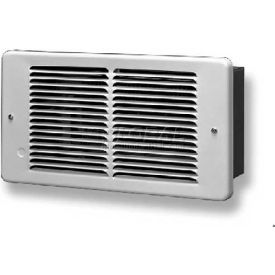 Compact Wall Heater, 2250W Max, 240V, White