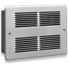 Forced Air Wall Heater Interior And Grill, 1000W, 240V, White