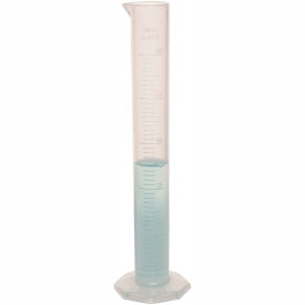 Single Scale Graduated Cylinder, 50ml Capacity, 1.0ml Graduation, Clear, 1/PK