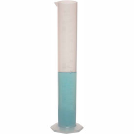Single Scale Graduated Cylinder, 500ml Capacity, 5.0ml Graduation, Clear, 1/PK