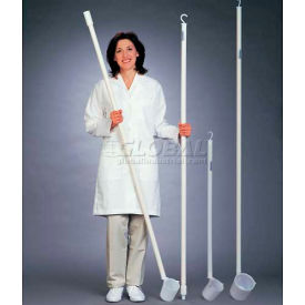 Long-Handled Dipper, 16 oz. Bowl, 3-ft. 1-Piece Handle, White, 1/Pack