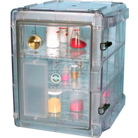 Secador 3.0 Vertical Desiccator Cabinet, 1.6 Cu. Ft., Clear